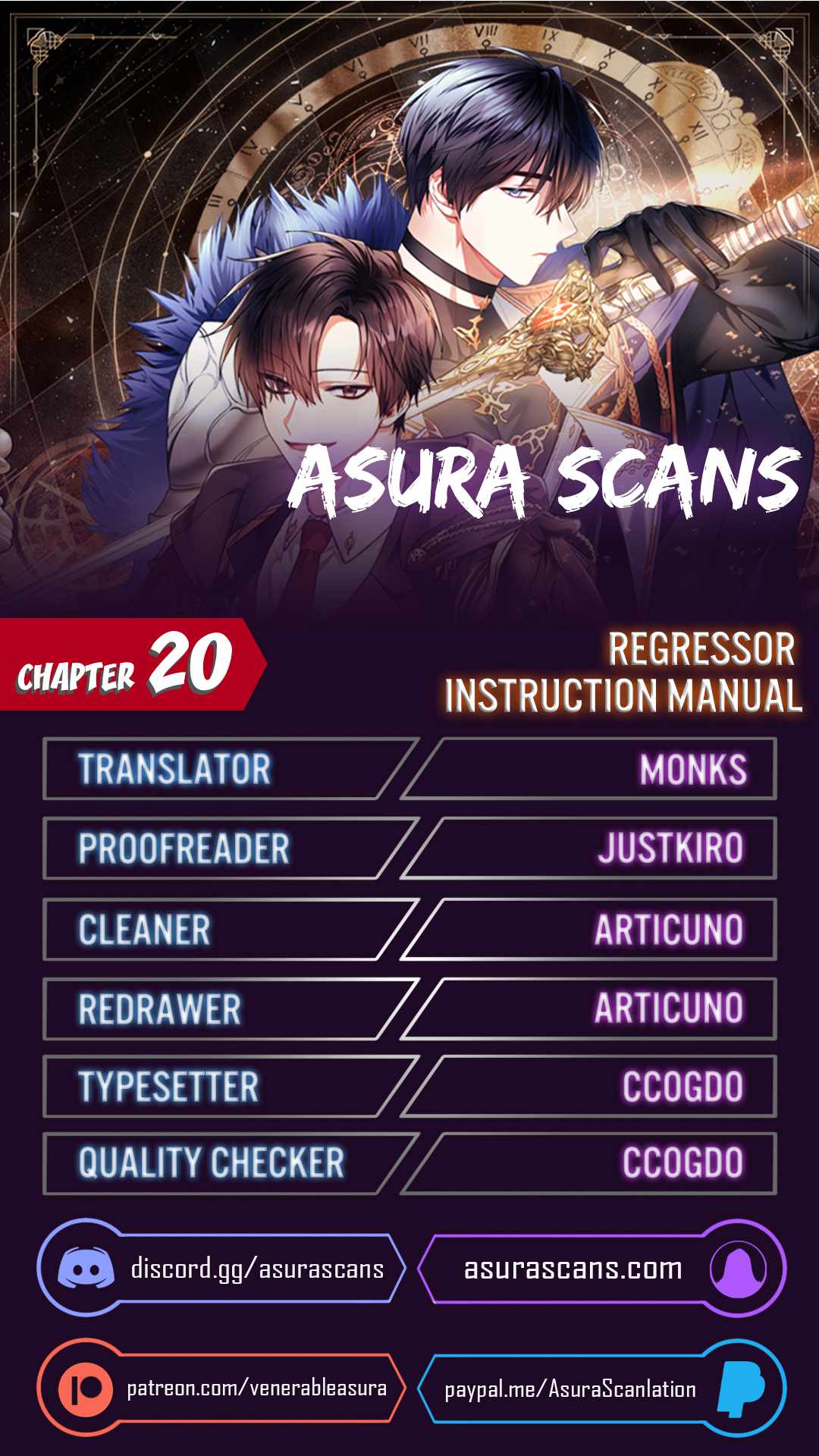 Regressor Instruction Manual Chapter 20 - HolyManga.Net