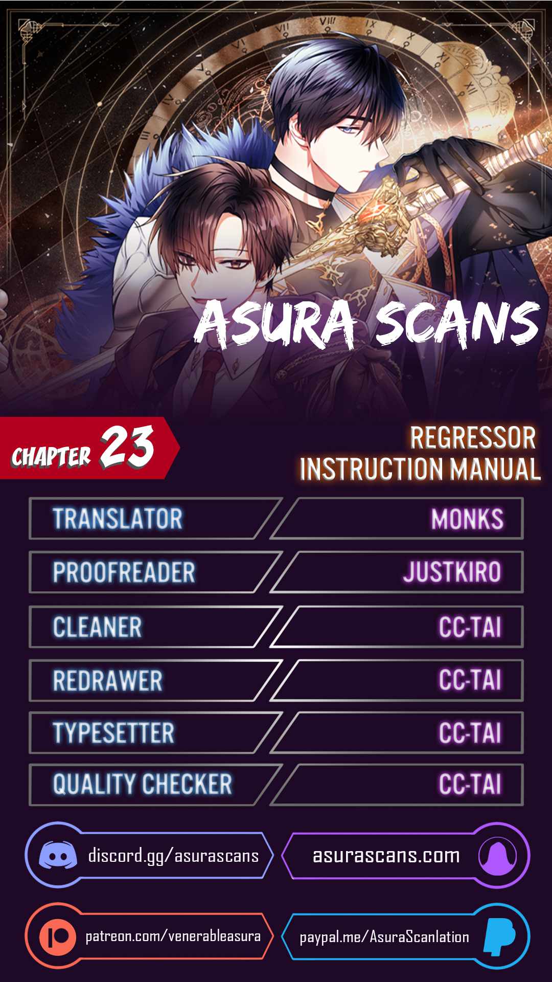 Regressor Instruction Manual Chapter 23 - HolyManga.Net