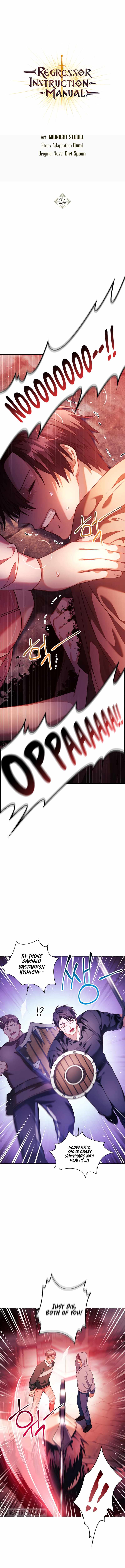 Regressor Instruction Manual Chapter 24 - HolyManga.Net