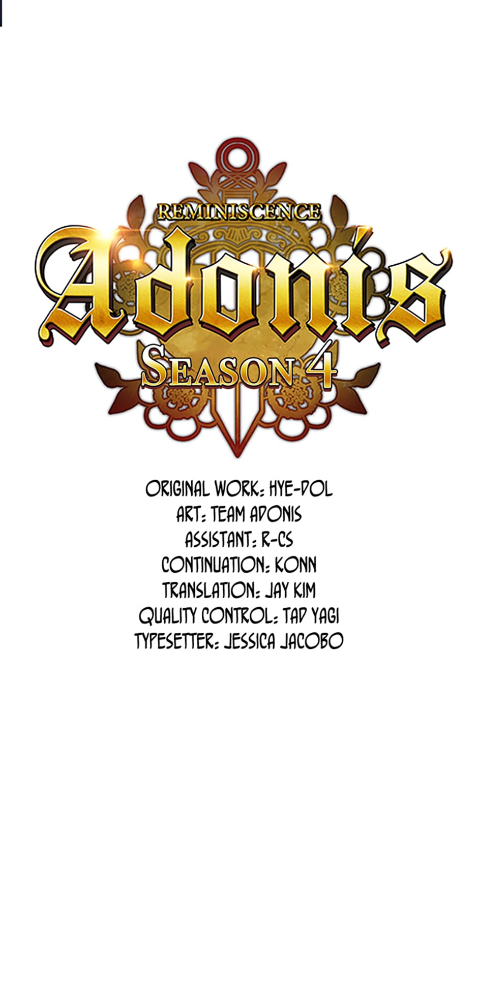 Reminiscence Adonis Chapter 111 - HolyManga.Net