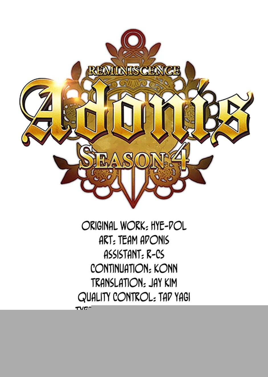 Reminiscence Adonis Chapter 126 - HolyManga.Net