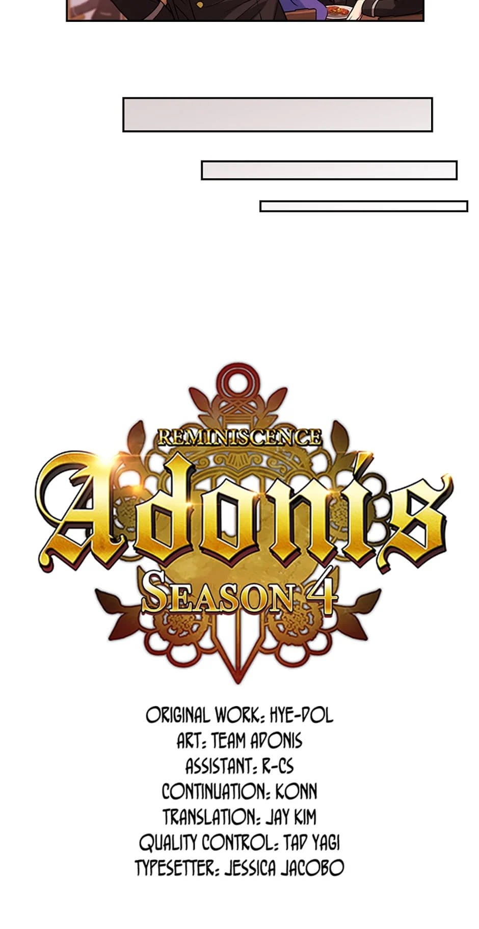 Reminiscence Adonis Chapter 127 - HolyManga.Net