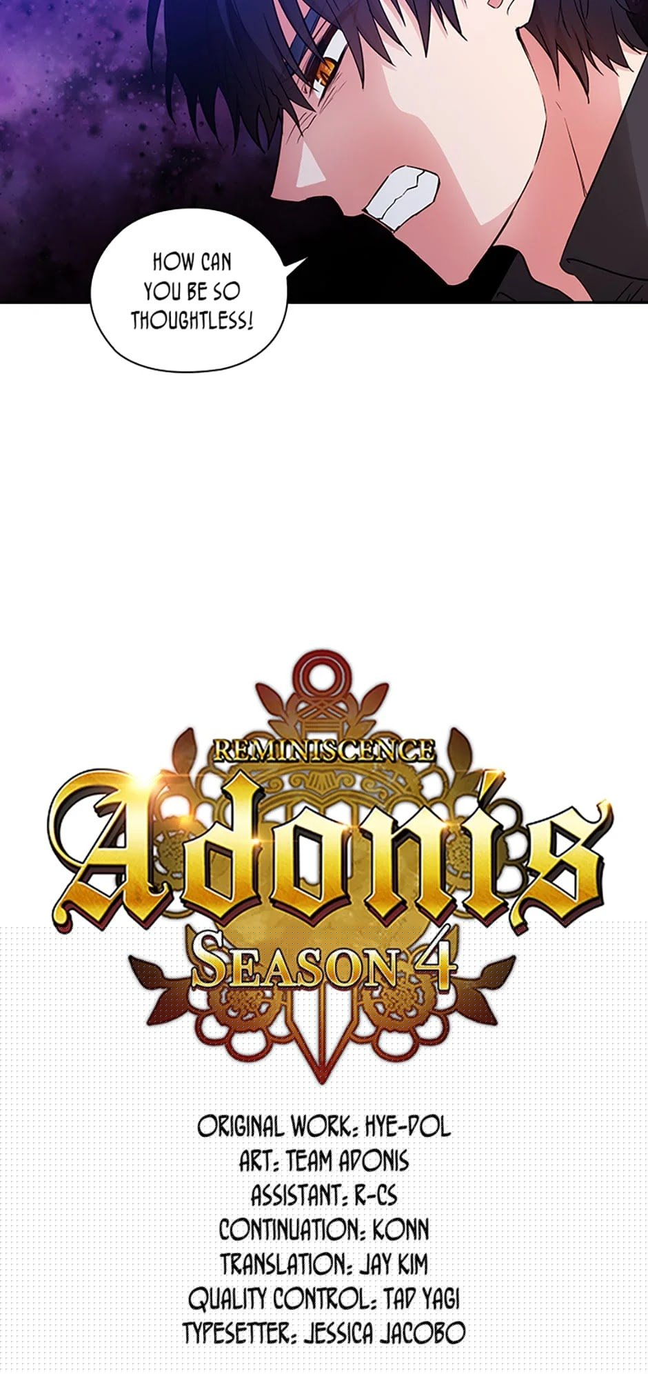 Reminiscence Adonis Chapter 132 - HolyManga.Net