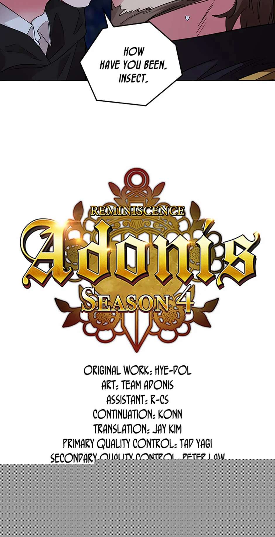 Reminiscence Adonis Chapter 148 - HolyManga.Net
