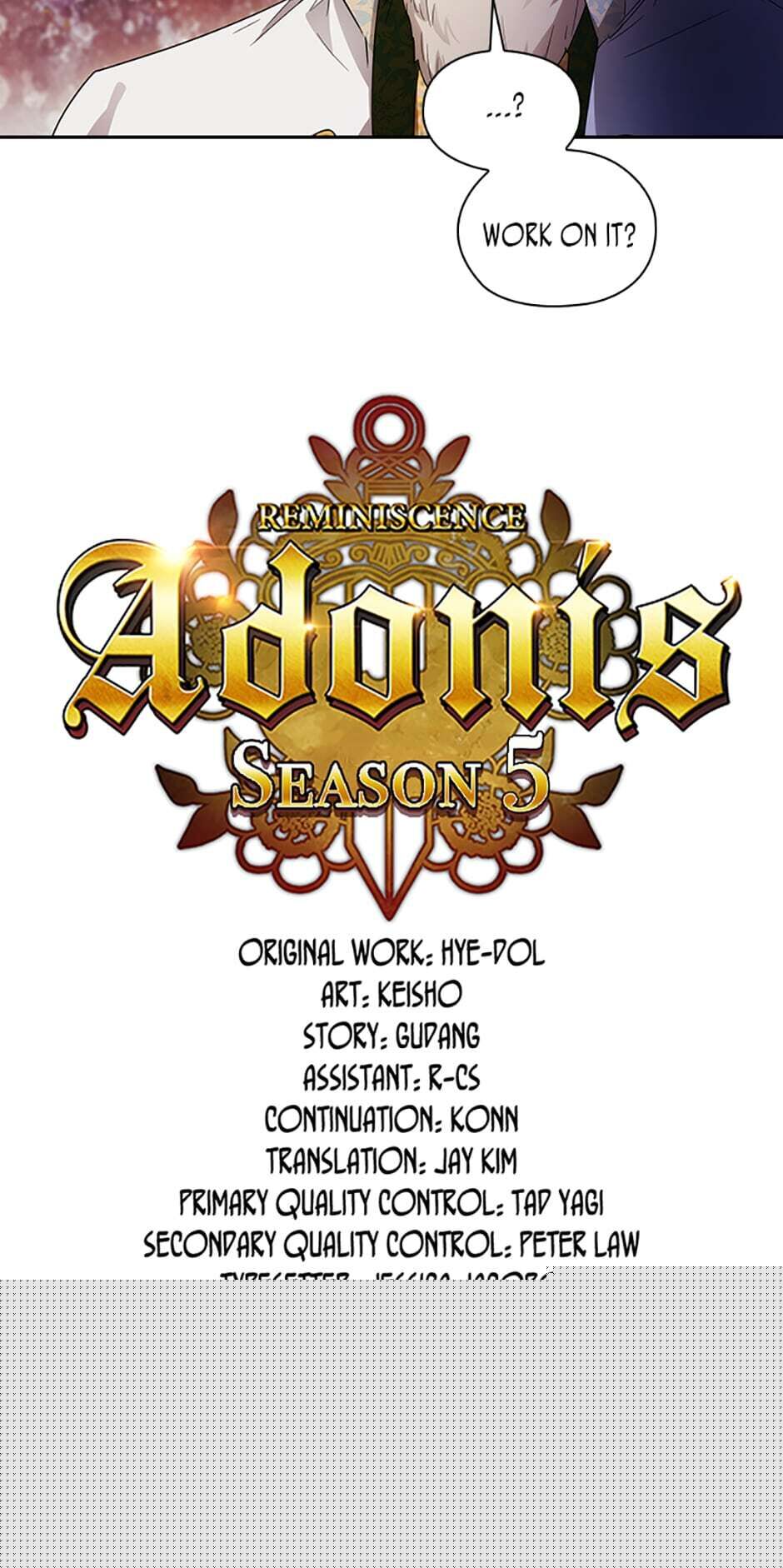 Reminiscence Adonis Chapter 166 - HolyManga.Net