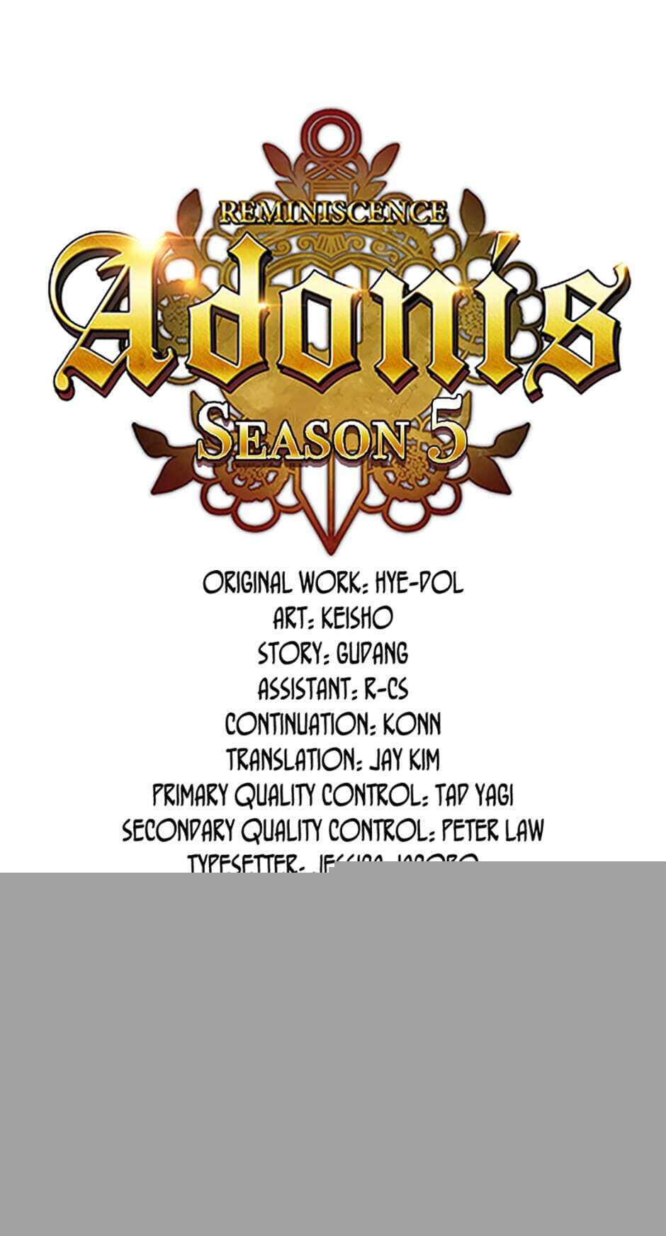 Reminiscence Adonis Chapter 169 - HolyManga.Net