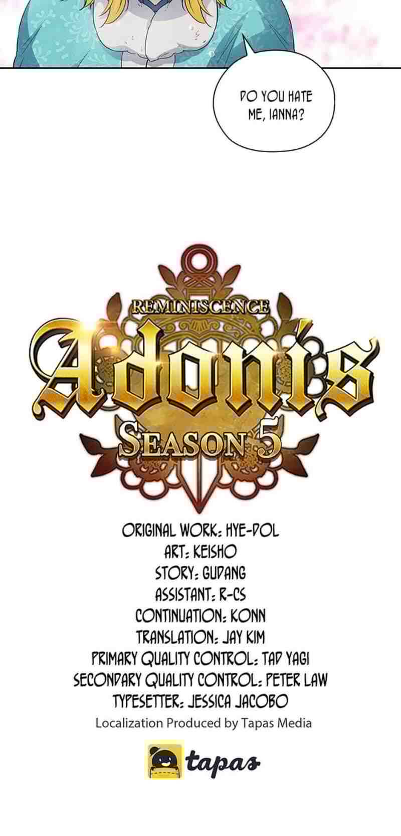 Reminiscence Adonis Chapter 172 - HolyManga.Net