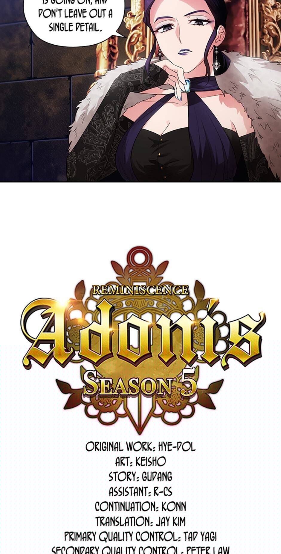 Reminiscence Adonis Chapter 184 - HolyManga.Net