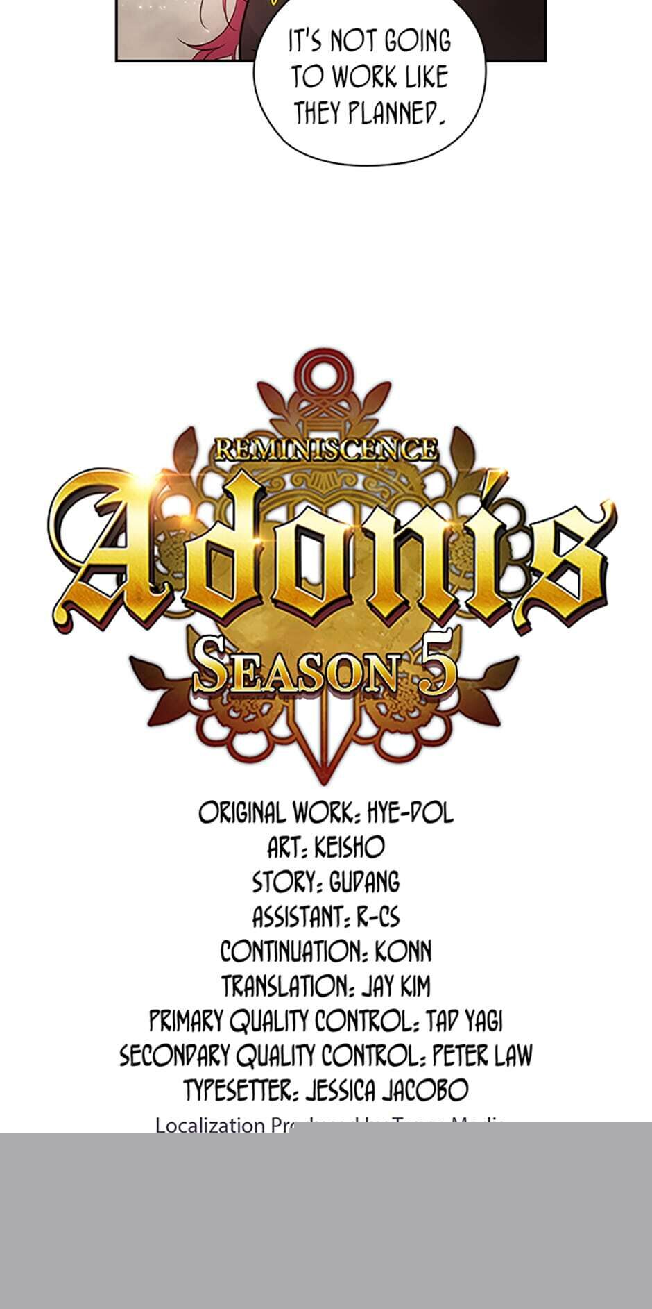 Reminiscence Adonis Chapter 185 - HolyManga.Net
