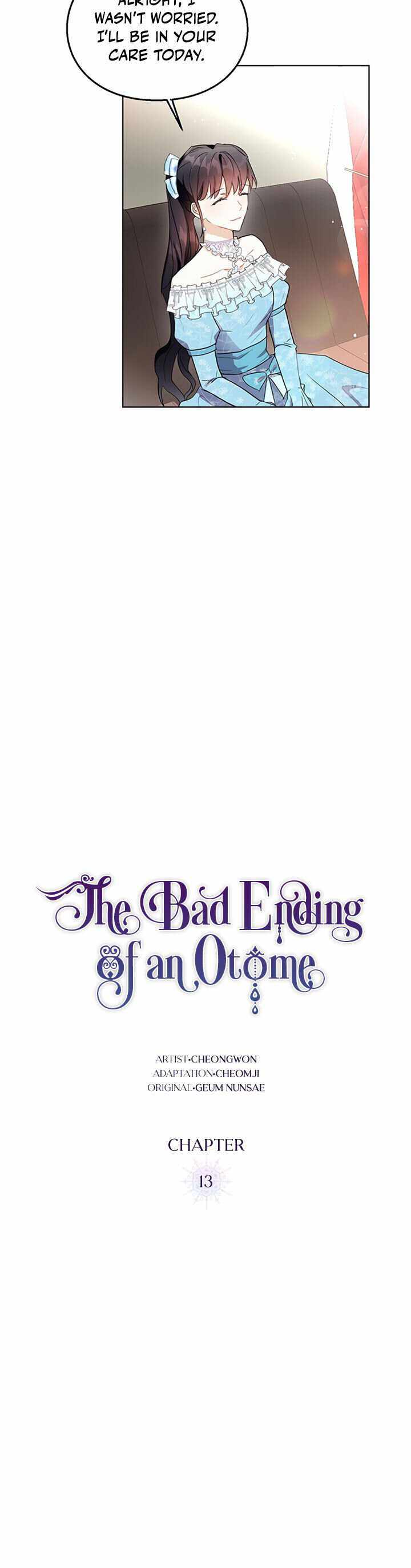 The Bad Ending of an Otome Chapter 13 - HolyManga.Net