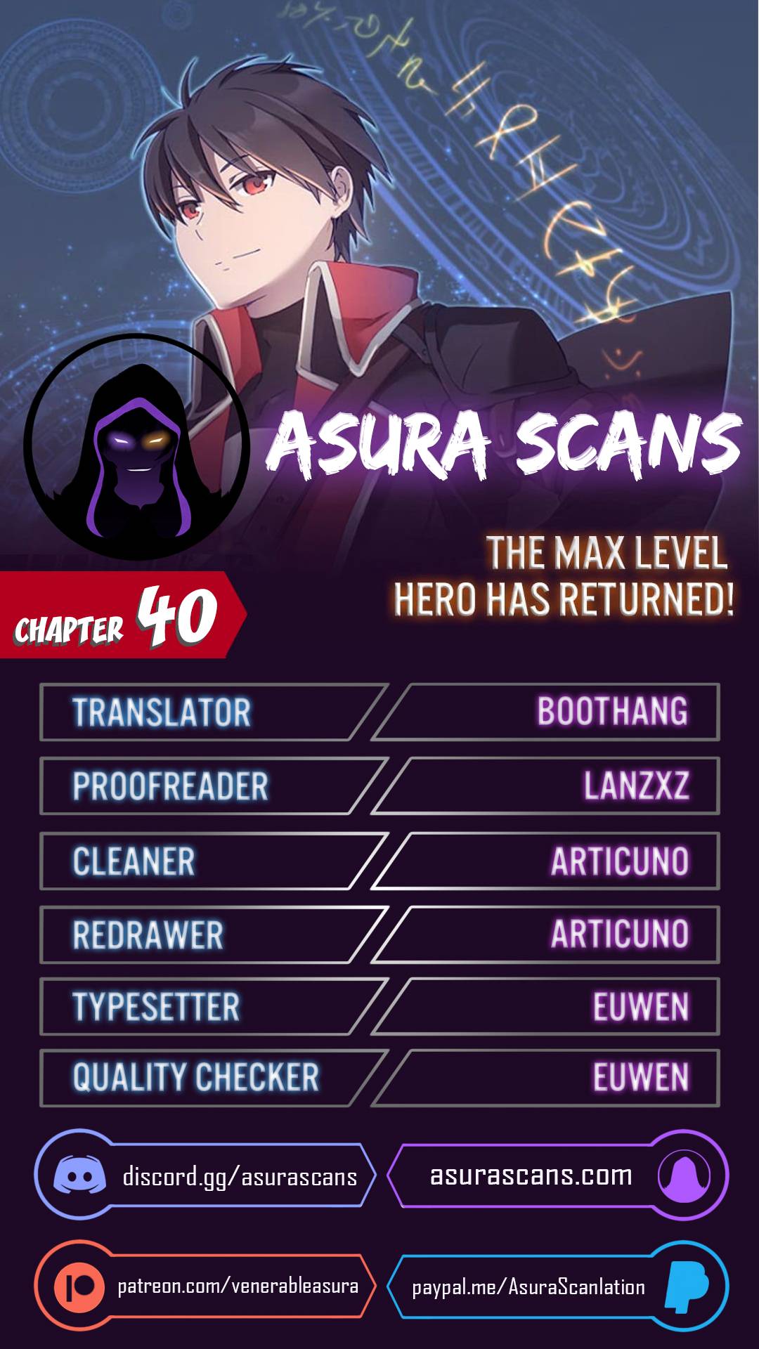 The Max Level Hero has Returned! Chapter 40 - BidManga.com