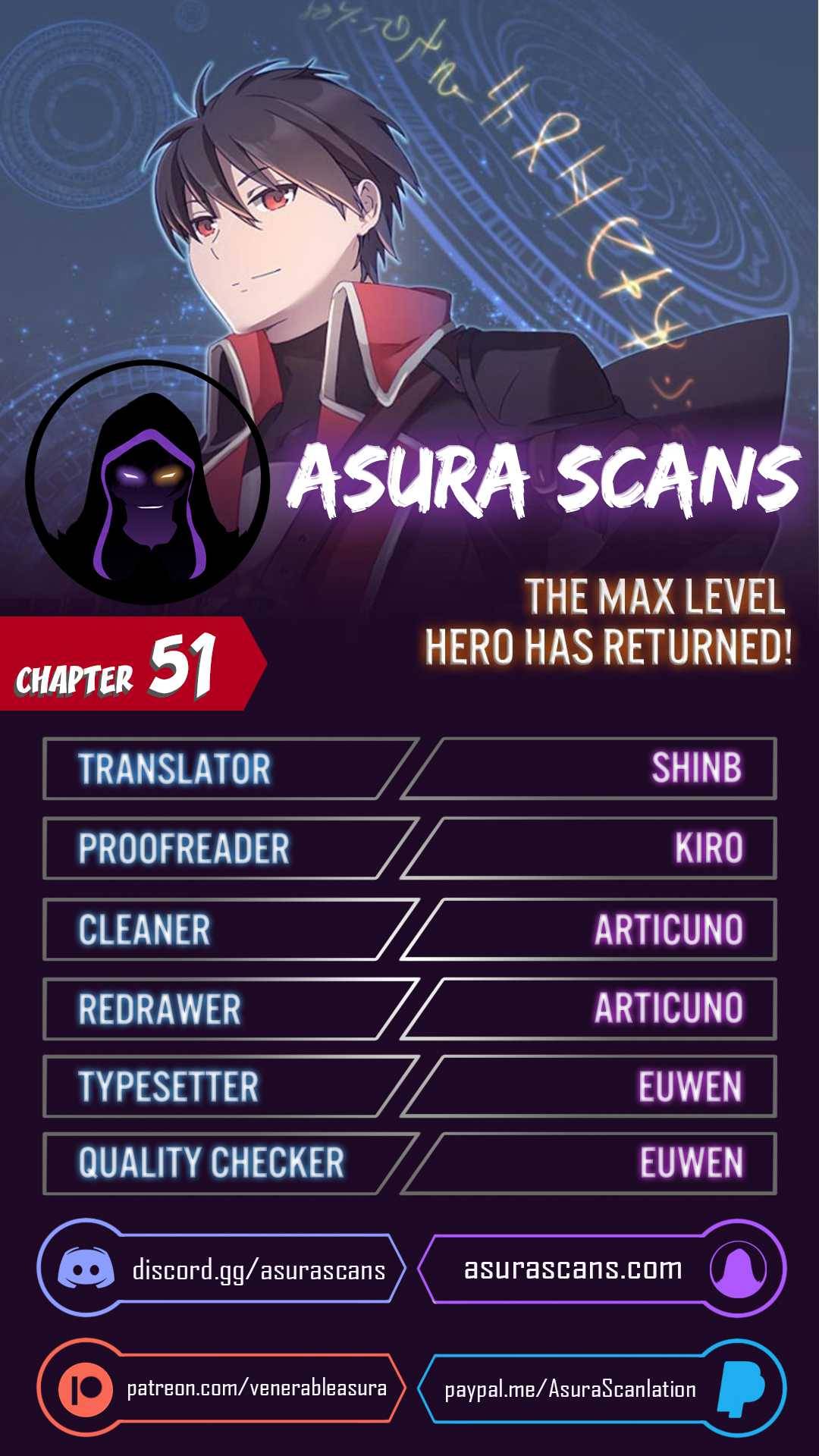 The Max Level Hero has Returned! Chapter 51 - BidManga.com