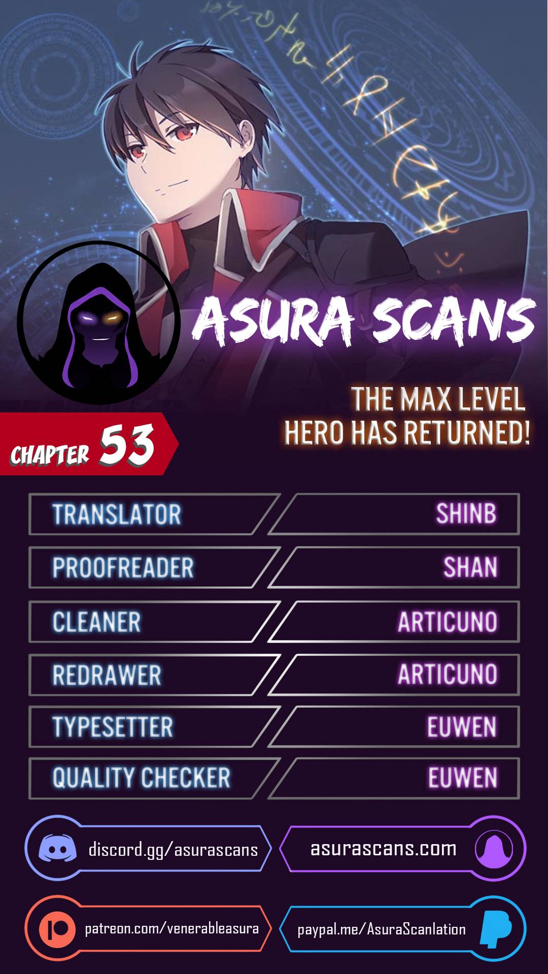 The Max Level Hero has Returned! Chapter 53 - BidManga.com