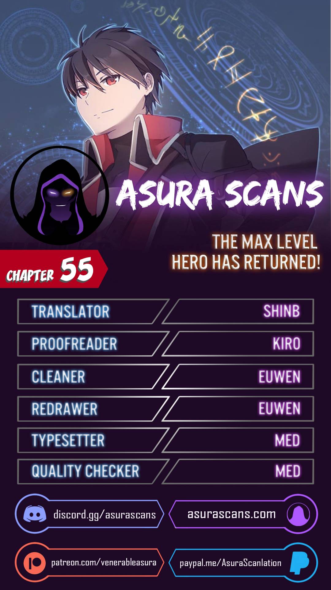 The Max Level Hero has Returned! Chapter 55 - BidManga.com