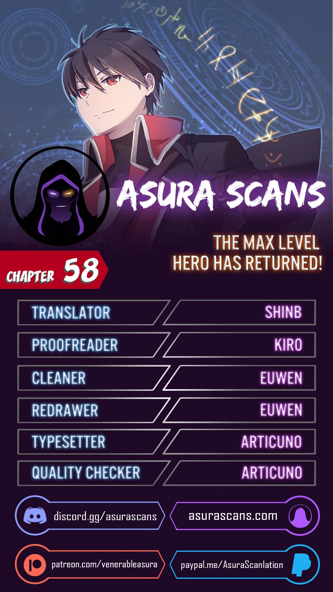 The Max Level Hero has Returned! Chapter 58 - BidManga.com