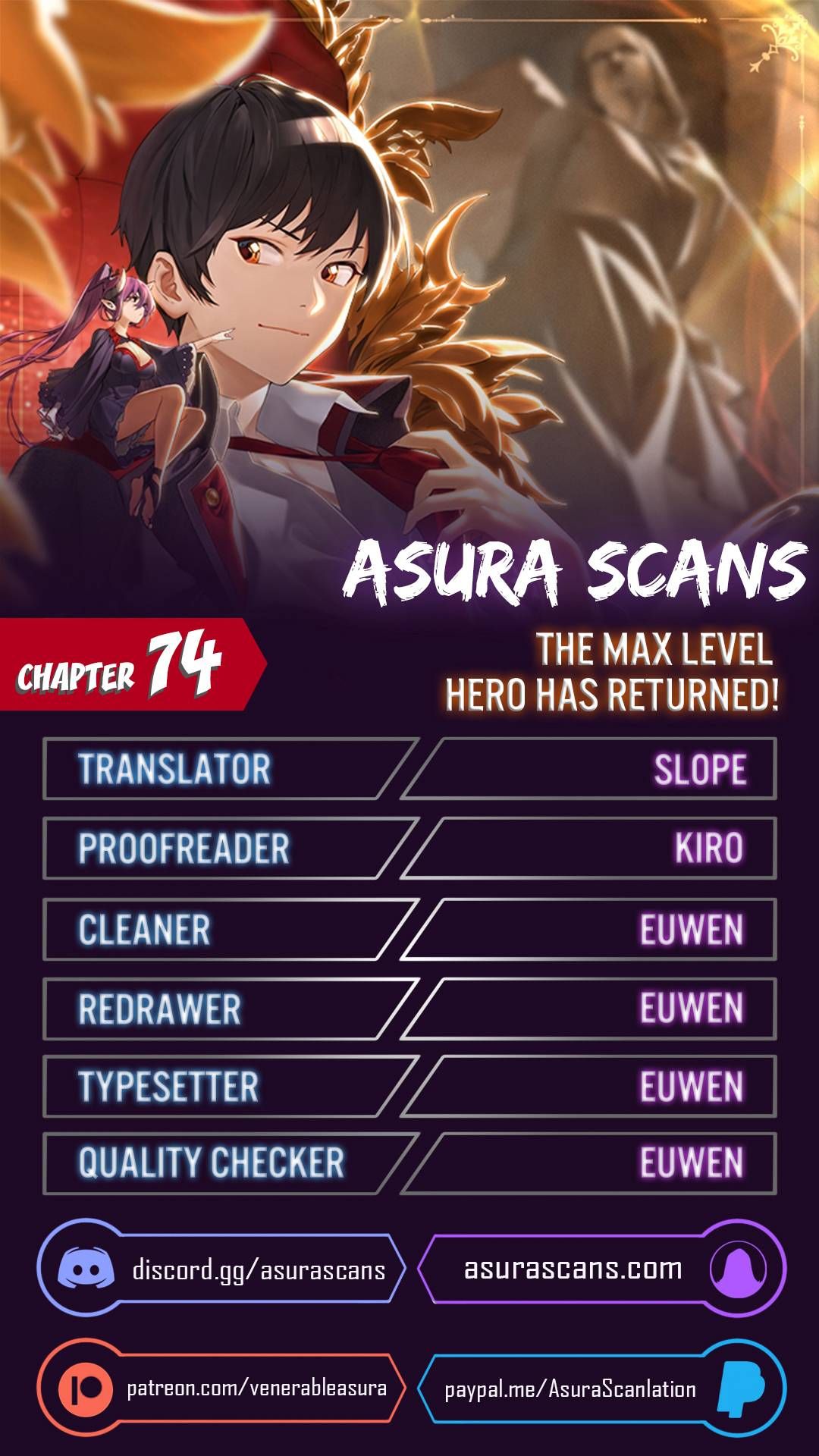 The Max Level Hero has Returned! Chapter 74 - BidManga.com