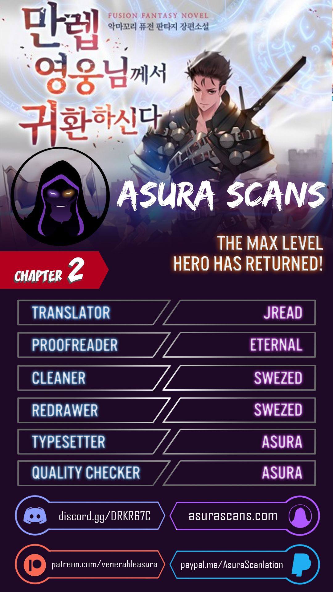 The Max Level Hero has Returned! Chapter 2 - BidManga.com