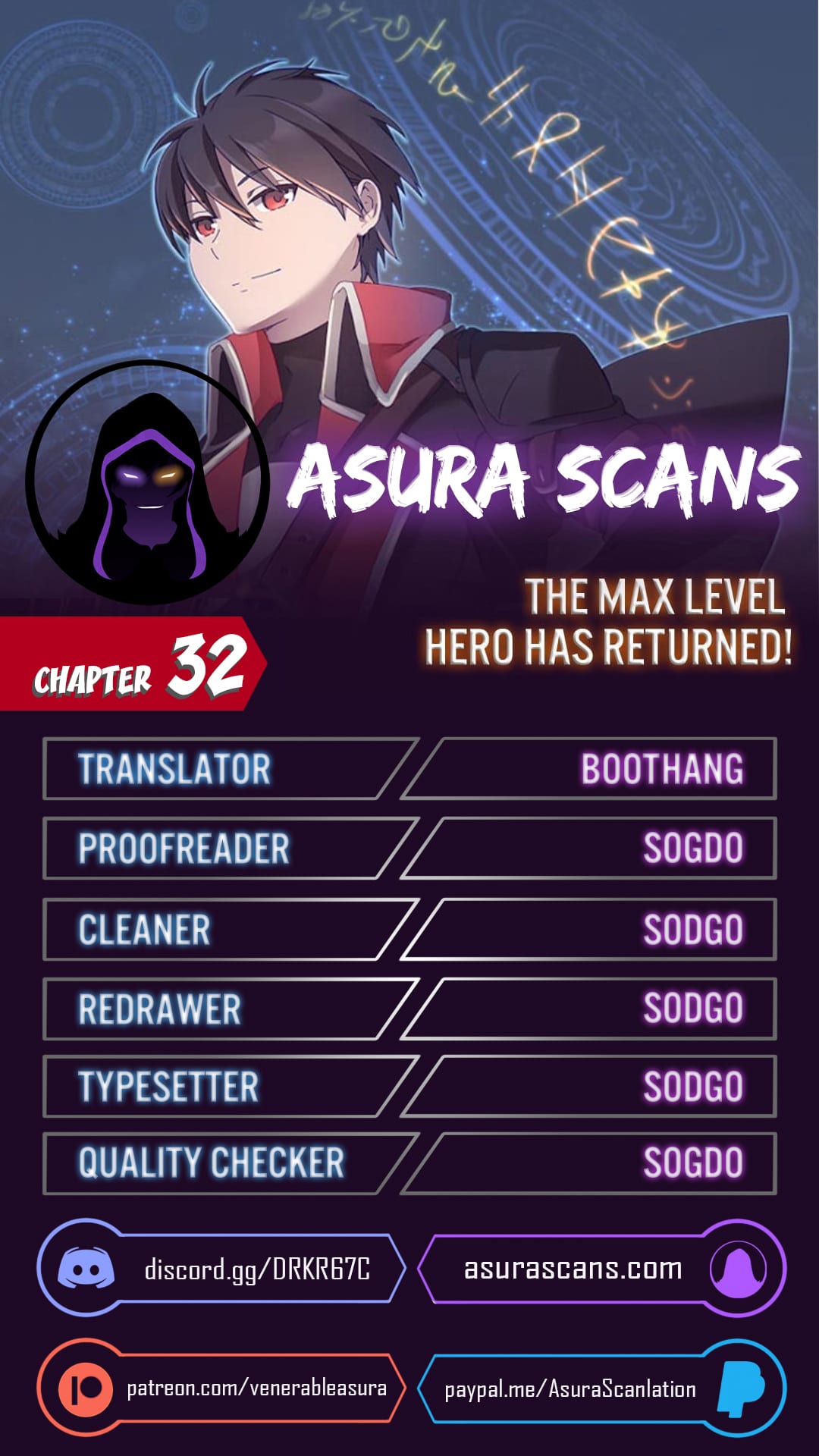 The Max Level Hero has Returned! Chapter 32 - BidManga.com