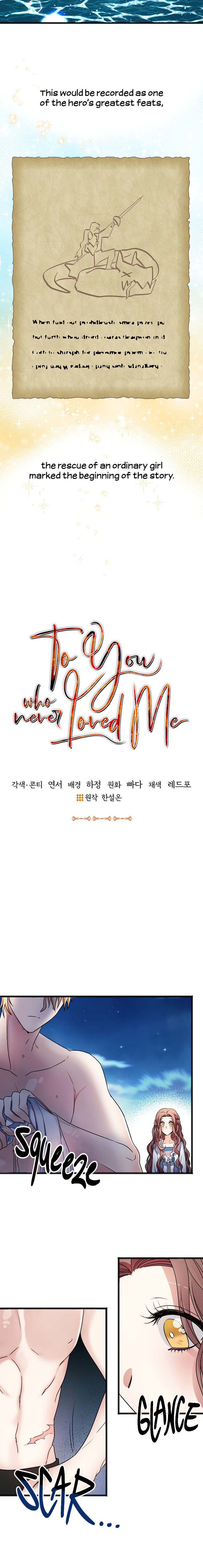 To You Who Never Loved Me Chapter 4 - HolyManga.Net