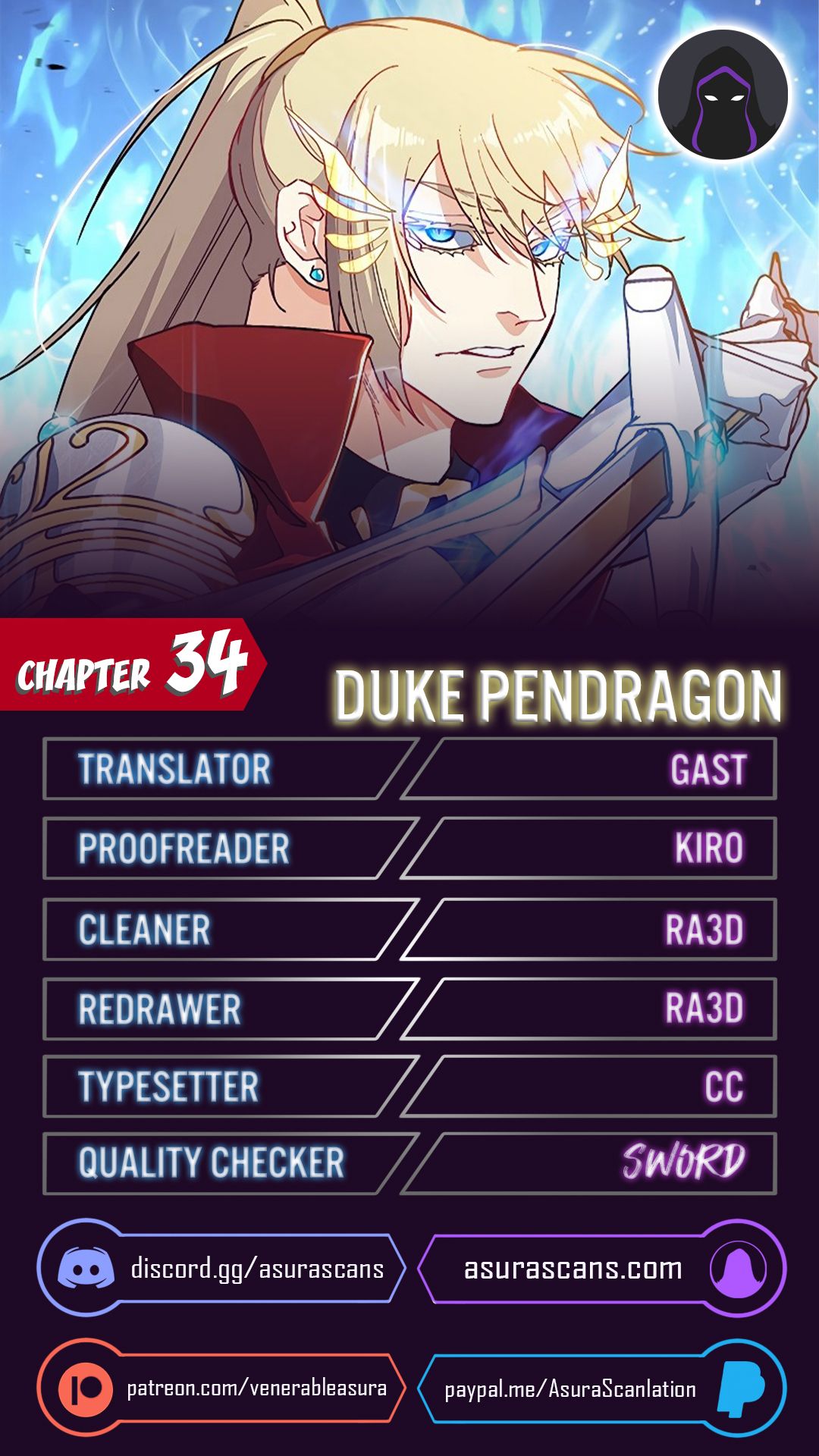 White Dragon Duke: Pendragon Chapter 34 - HolyManga.Net